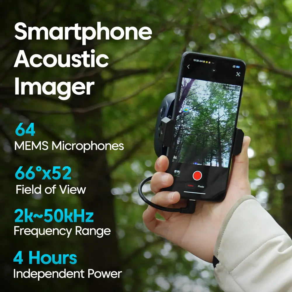 FOTRIC TD2 Geek Portable Acoustic Imaging