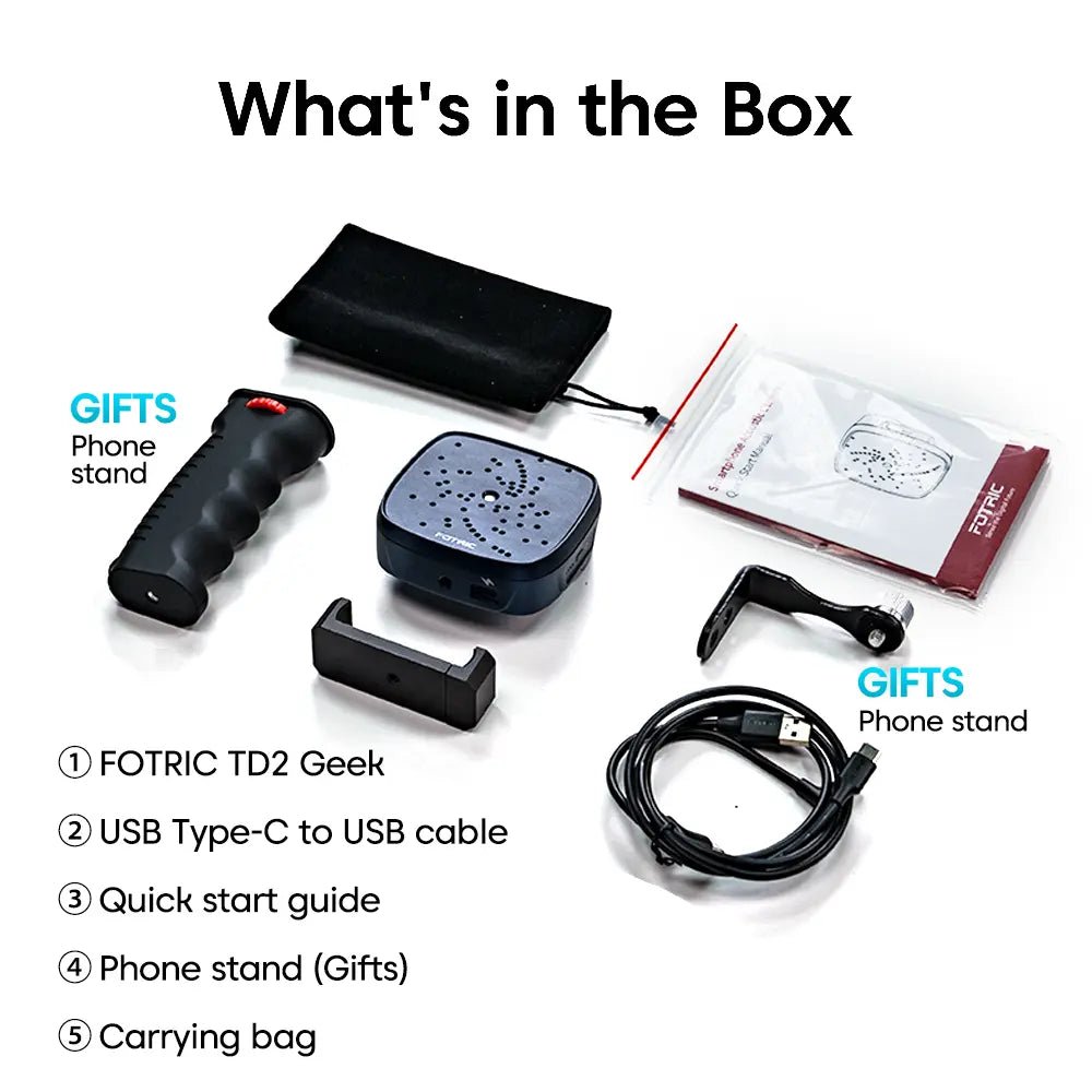 FOTRIC TD2 Geek Portable Acoustic Imaging - FOTRIC GB Official Store