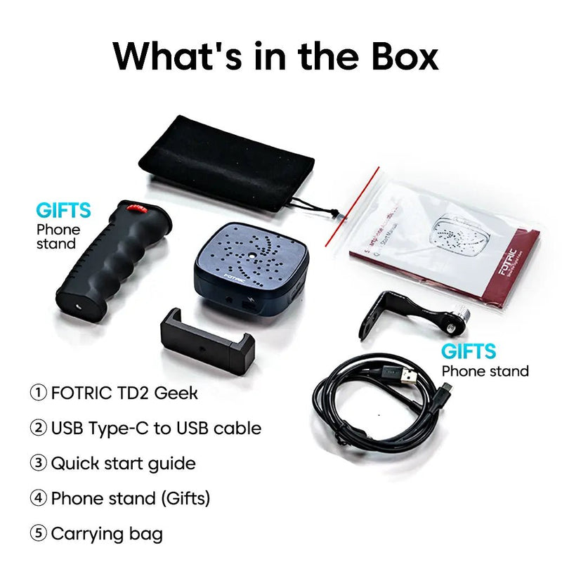 FOTRIC TD2 Geek Portable Acoustic Imaging - FOTRIC GB Official Store