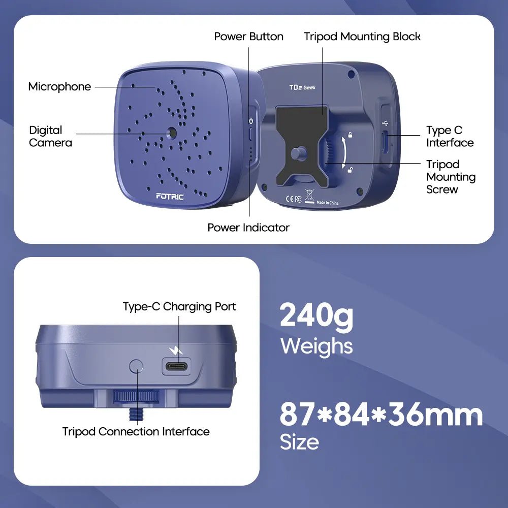 FOTRIC TD2 Geek Portable Acoustic Imaging - FOTRIC GB Official Store