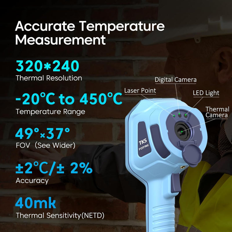 FOTRIC TK5 Thermal Imaging Camera - FOTRIC GB Official Store