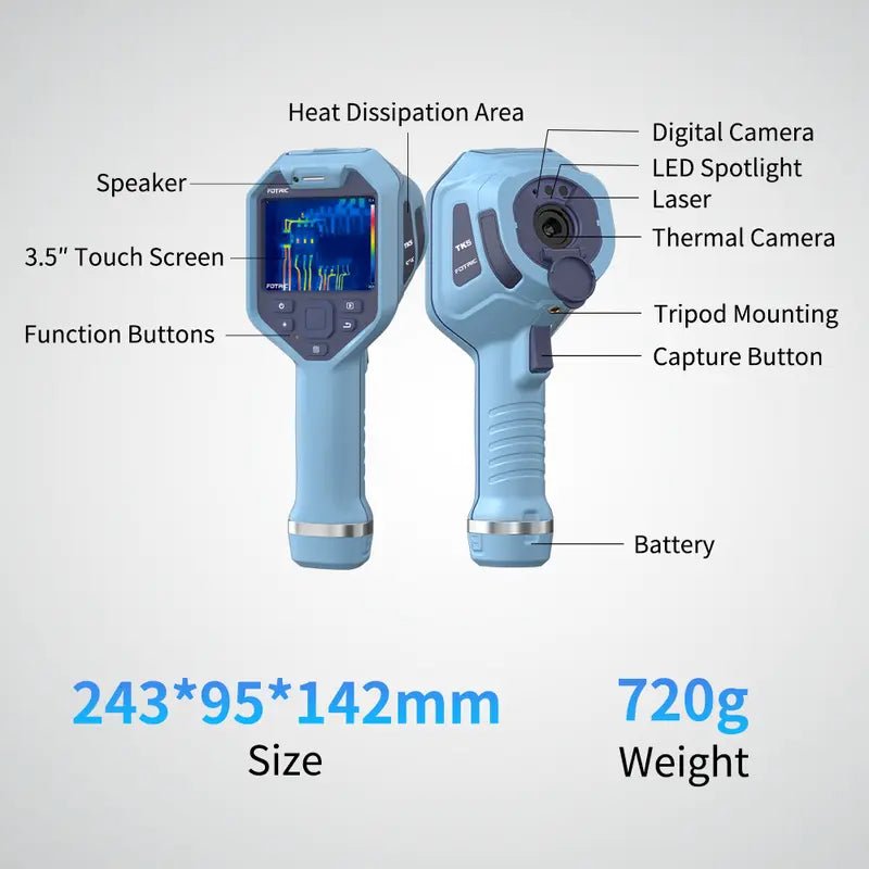 FOTRIC TK5 Thermal Imaging Camera - FOTRIC GB Official Store