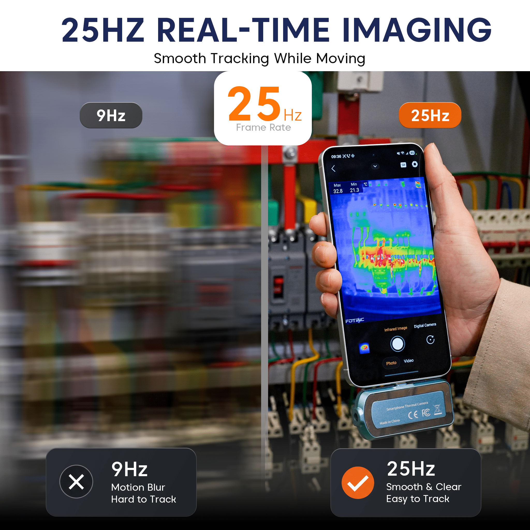 FOTRIC TP320A Portable Thermal Imaging Camera - FOTRIC GB Official Store